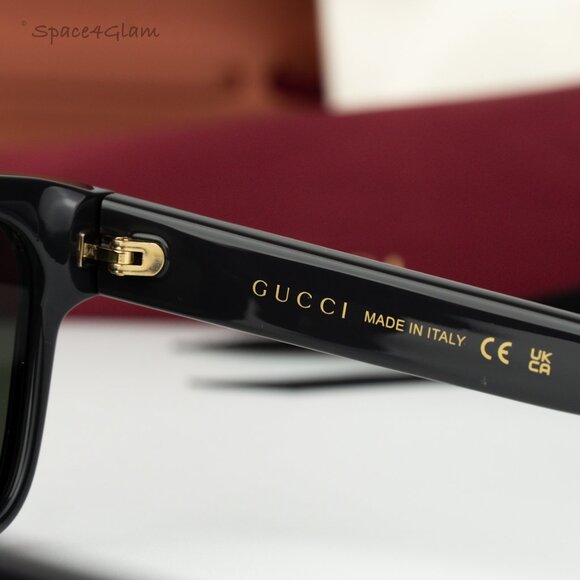 BRAND NEW Gucci GG1716S 003 Grey Square Unisex Sunglasses main image 5